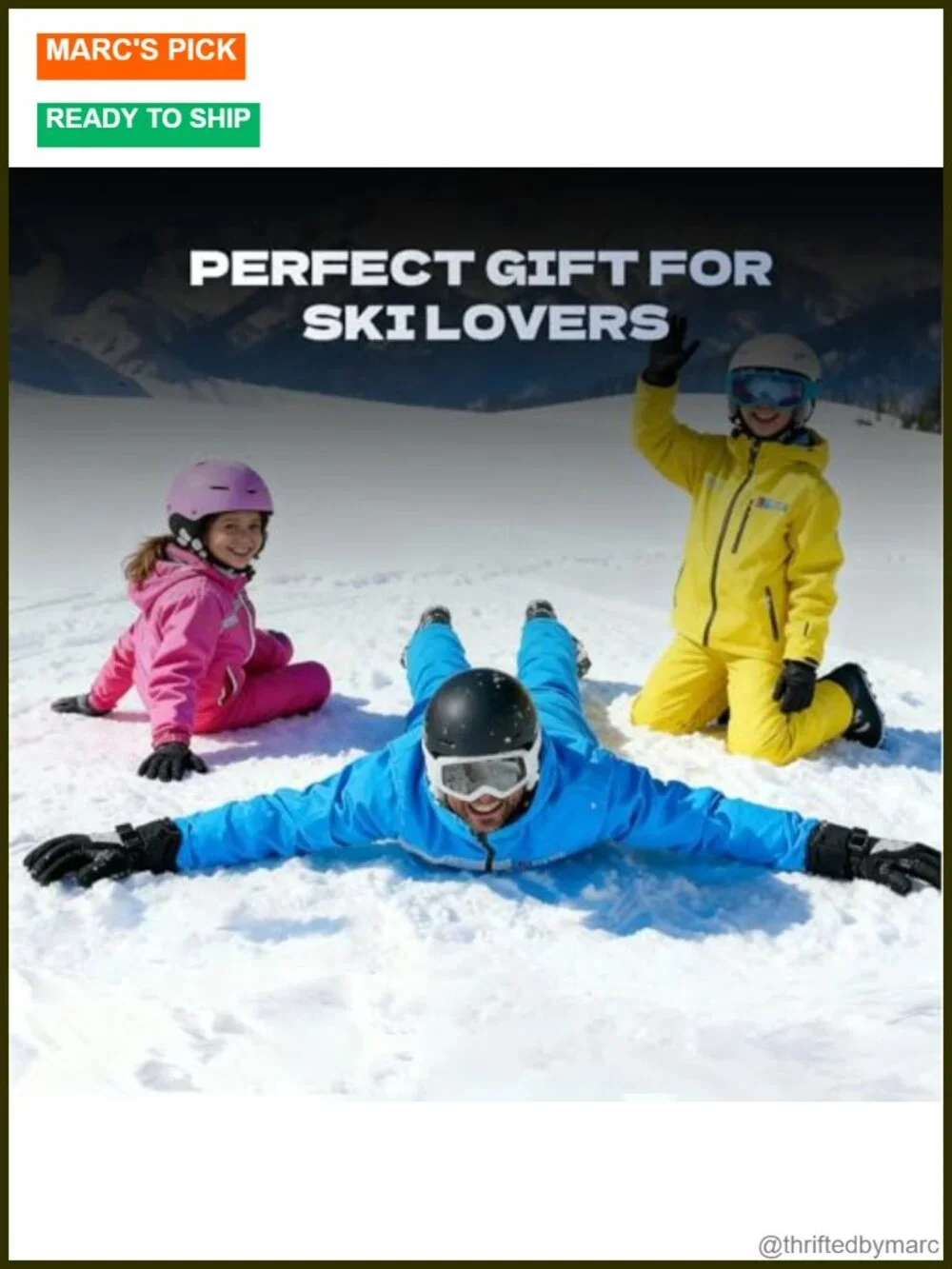 3M Thinsulate Insulated Waterproof Touchscreen Ski Gloves